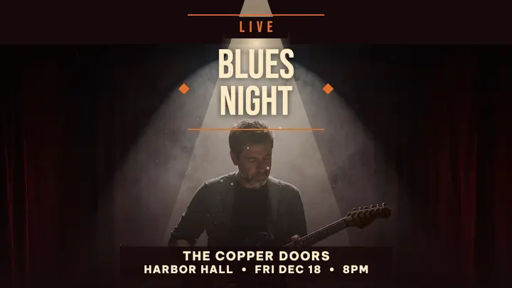 Copper Doors blues night thumbnail template