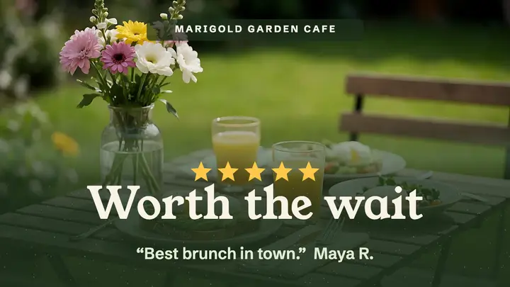 Worth the wait brunch review thumbnail template