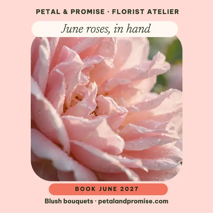 Petal and Promise blush bridal post template