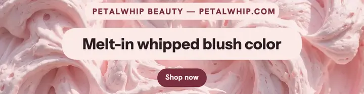 Petalwhip whipped blush billboard template
