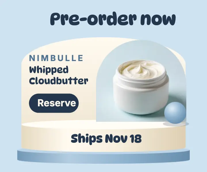 Cloudbutter body butter pre-order ad: body butter pre-order ad template