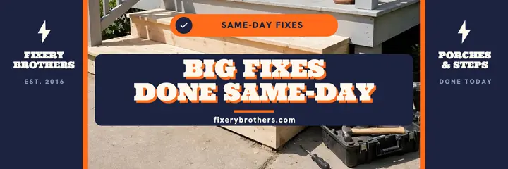 Fixery Brothers same-day repairs header template