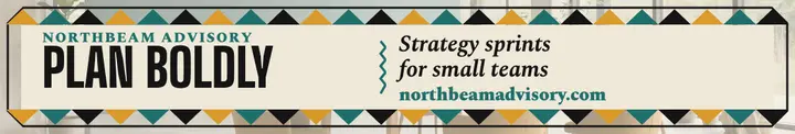 Northbeam Advisory bold plan cover template