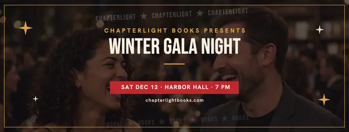 Chapterlight Books winter gala cover template
