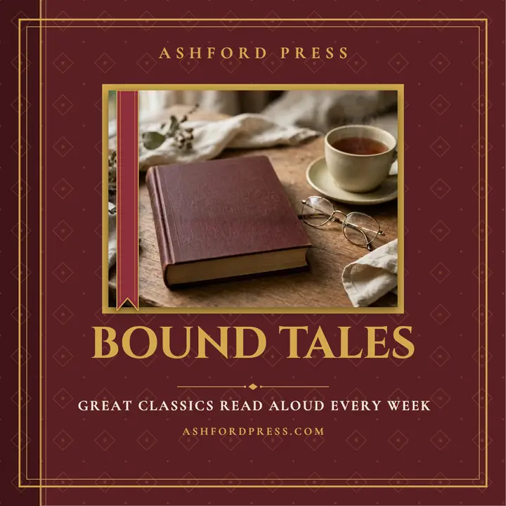 Bound Tales hardback podcast cover template