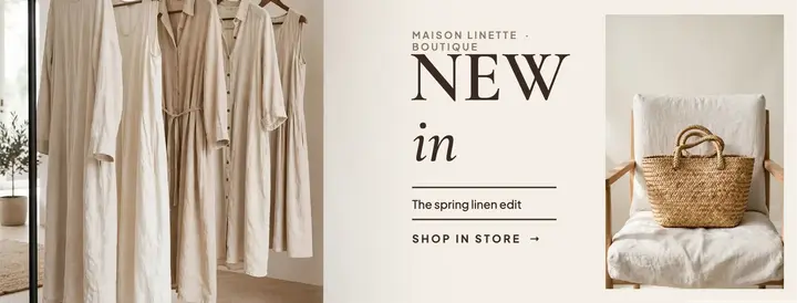 Boutique new in cover template