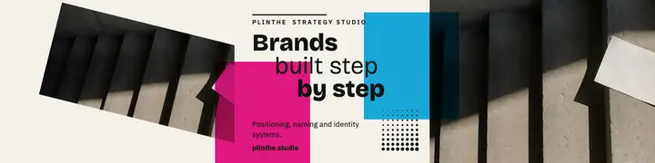 Plinthe brand strategy banner template
