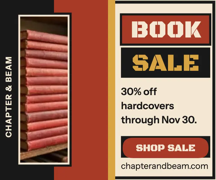 Chapter and Beam brick sale ad template