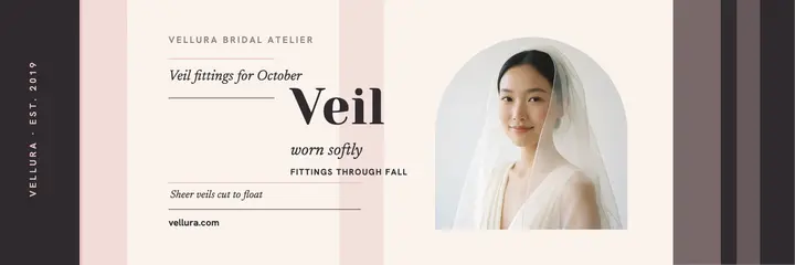 Vellura veil fittings header template