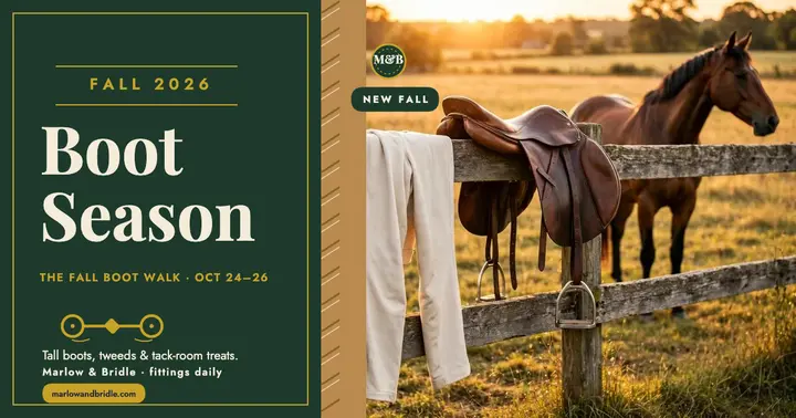 Marlow and Bridle fall boot collection post template