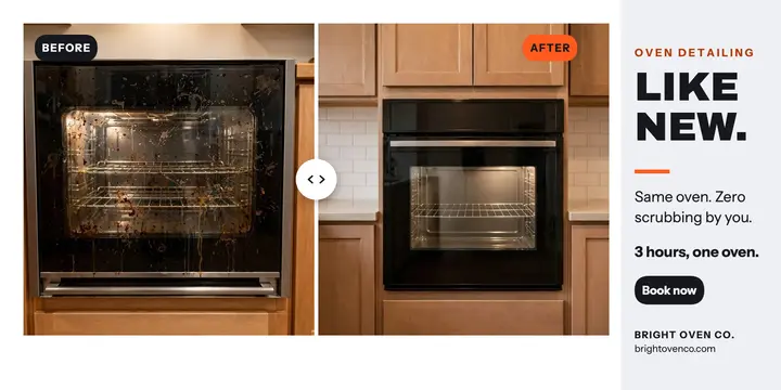 Bright Oven before after slider post template