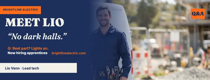 Brightline lead tech spotlight cover template