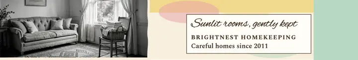 Brightnest Homekeeping LinkedIn cover template