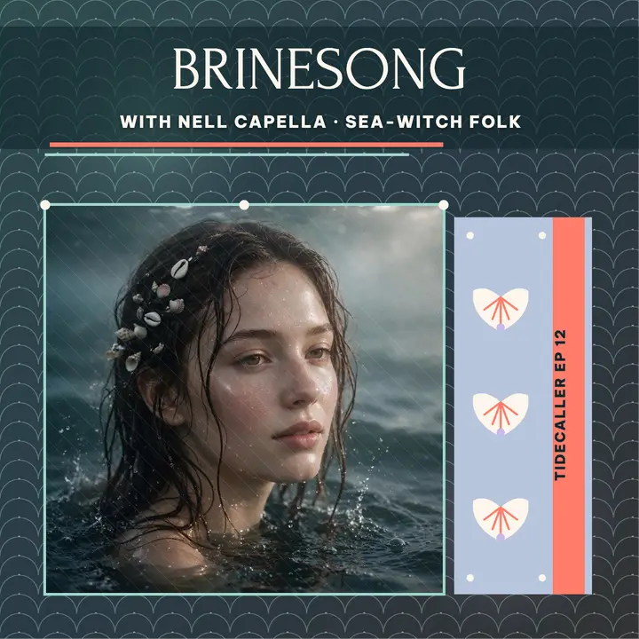 Brinesong sea-witch podcast cover template