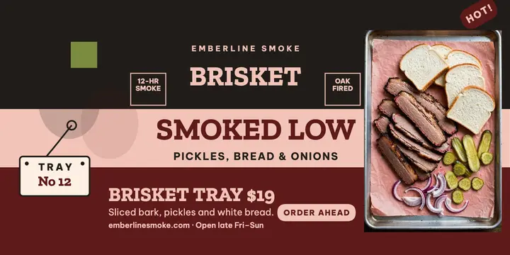 Emberline brisket tray smokehouse post: brisket tray post template