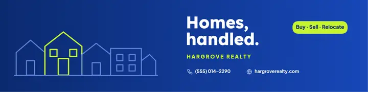 Homes handled LinkedIn banner template