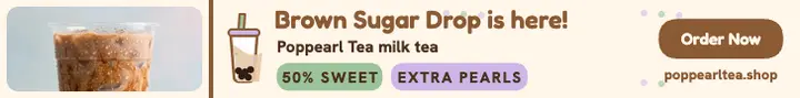 Poppearl Brown Sugar Drop leaderboard template