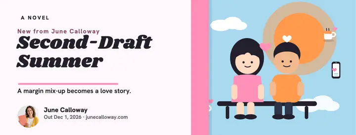Second-Draft Summer romance cover template
