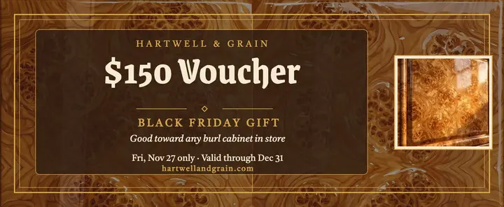 Hartwell and Grain Black Friday voucher template