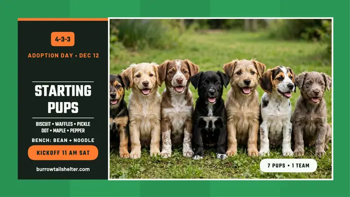 Burrowtail starting pups thumbnail template