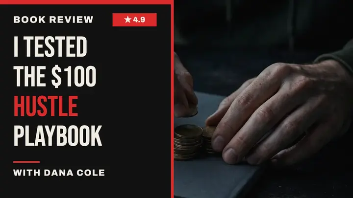 Hustle playbook book review thumbnail template