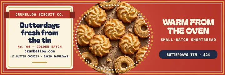 Crumbellow butterdays tin header template
