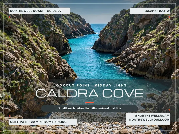 Caldra Cove lookout slide template