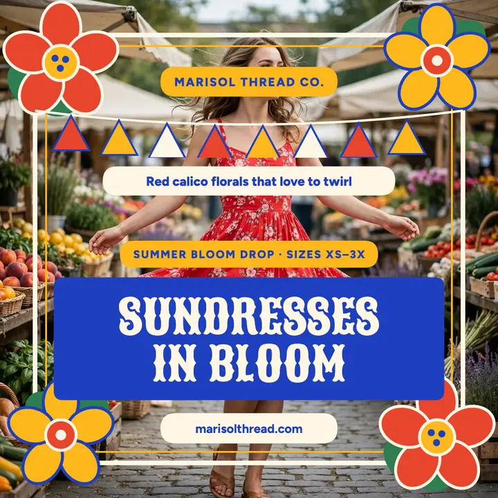 Marisol Thread summer sundress bloom post template