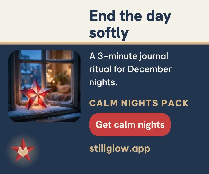 Stillglow calm nights stars ad template