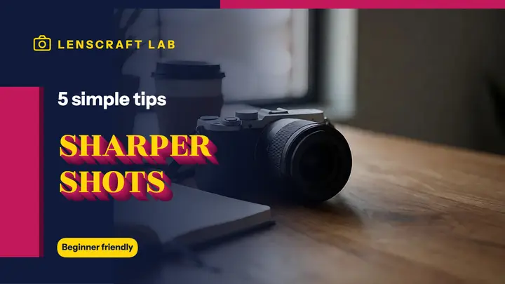 Sharper shots camera tips thumbnail template