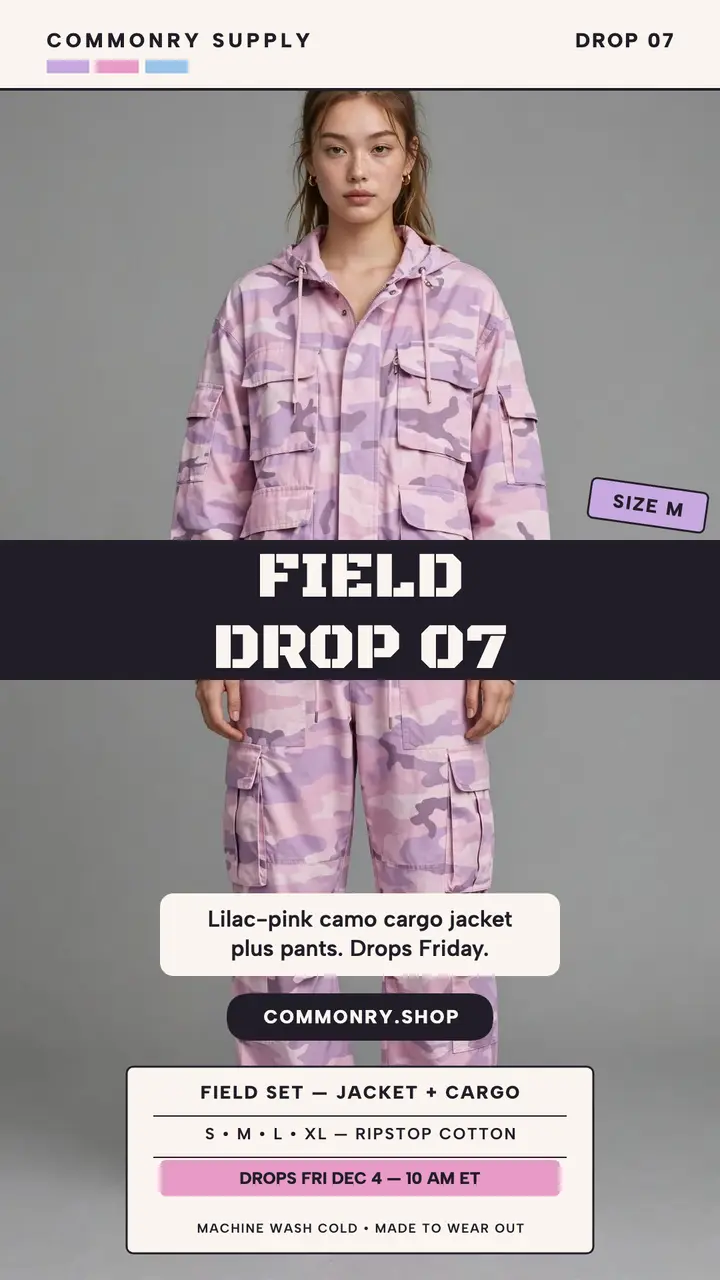 Commonry Field Drop 07 story template