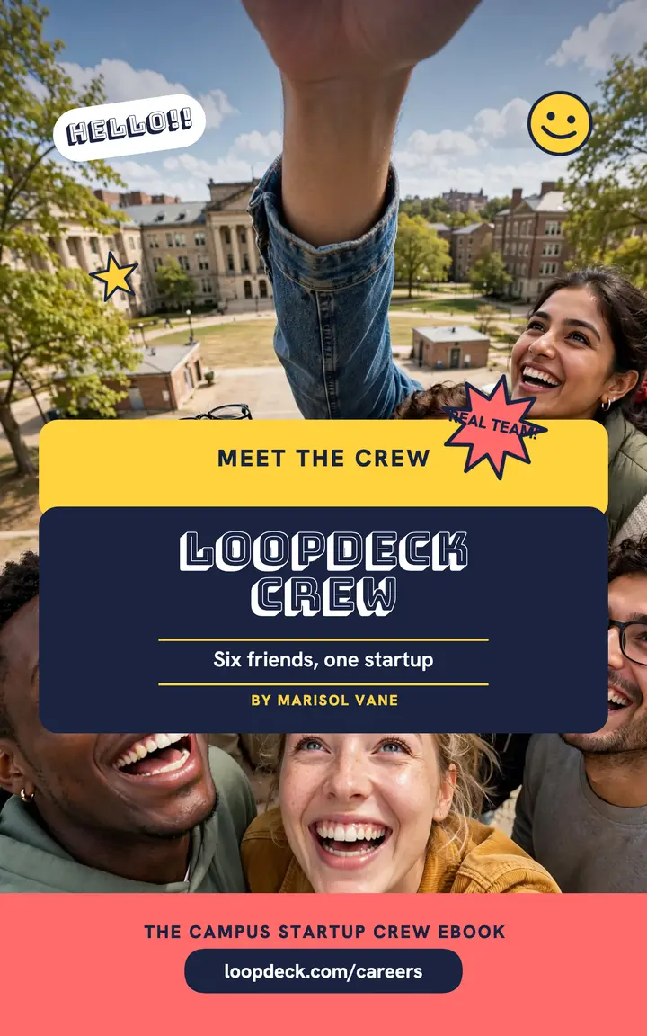 Loopdeck campus crew selfie ebook template