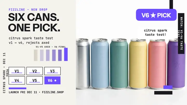 Fizzline citrus spark version history thumbnail template