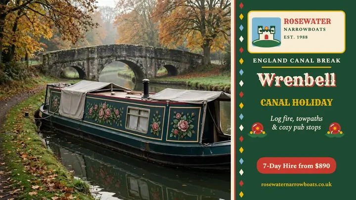 Wrenbell canal boat holiday thumbnail template