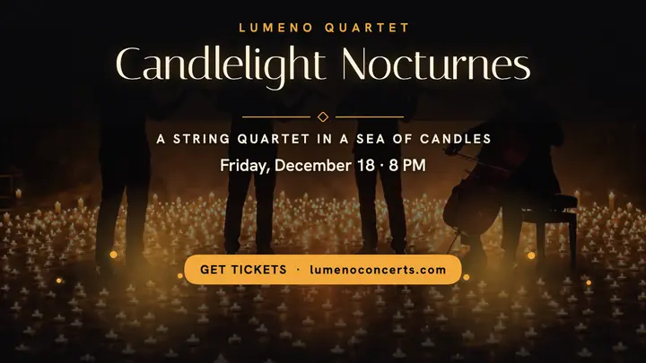 Lumeno Quartet candlelight concert thumbnail template