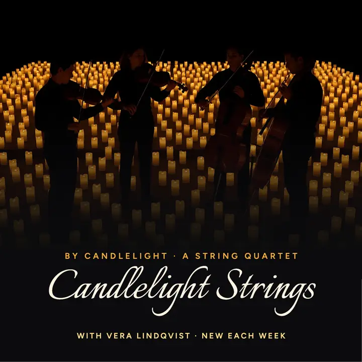 Candlelight Strings podcast cover template
