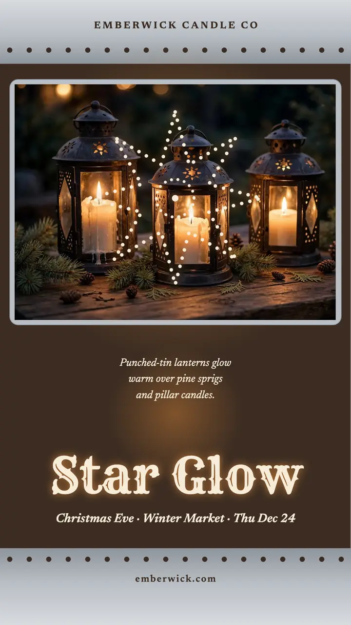 Emberwick star glow candle story template