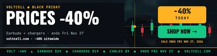 Voltcell Black Friday billboard template