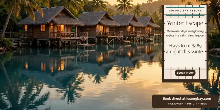 Lusong Bay Resort winter escape post template