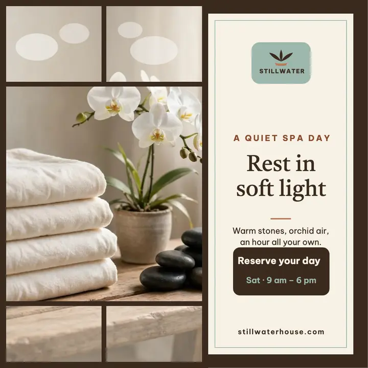 Stillwater House spa retreat post template
