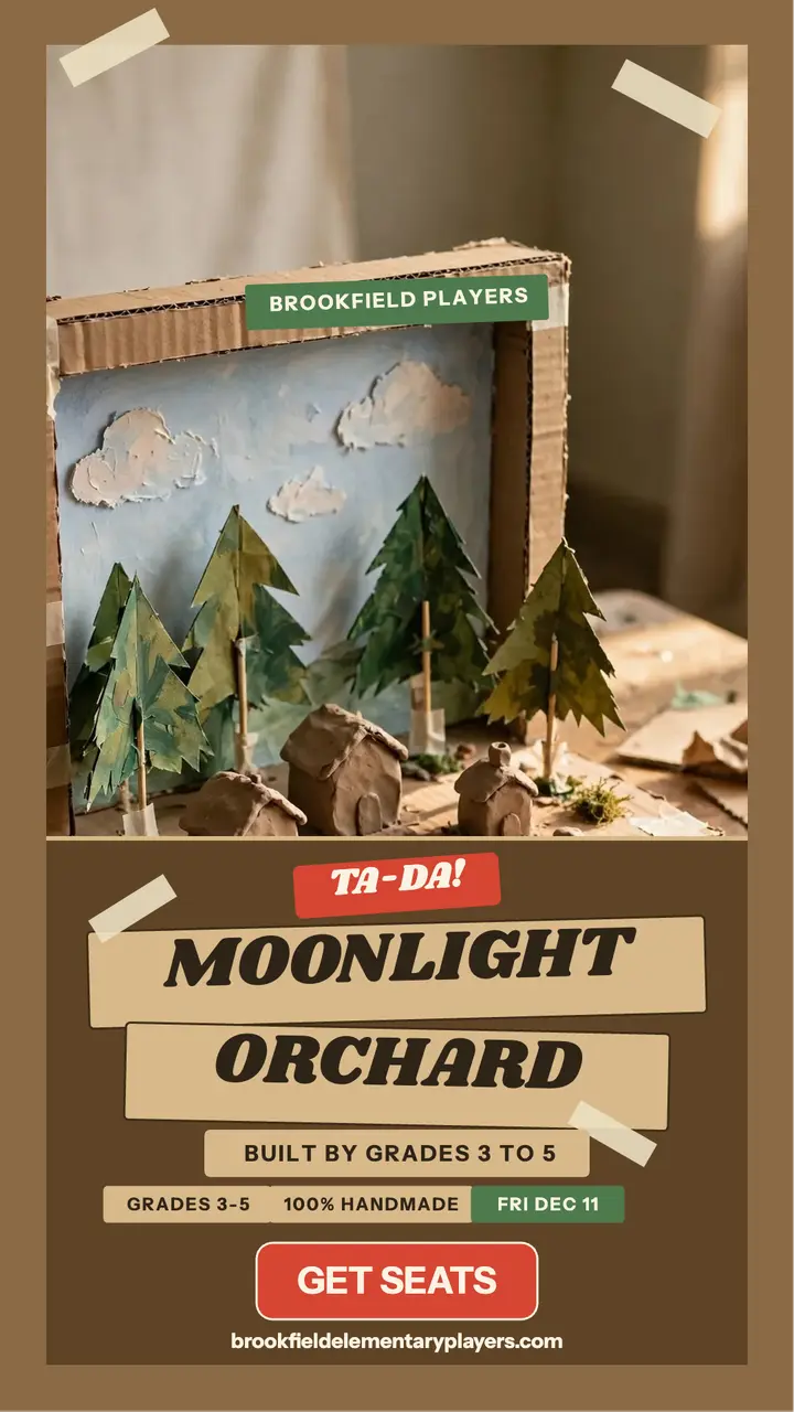 Moonlight Orchard cardboard set reveal template