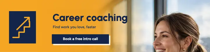Career coaching LinkedIn banner template