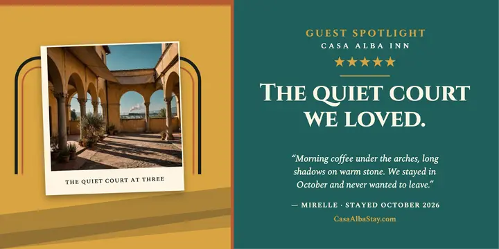 Casa Alba Inn guest spotlight review template