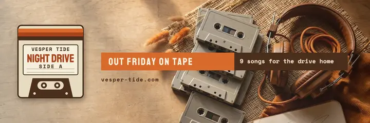 Night Drive cassette release header template