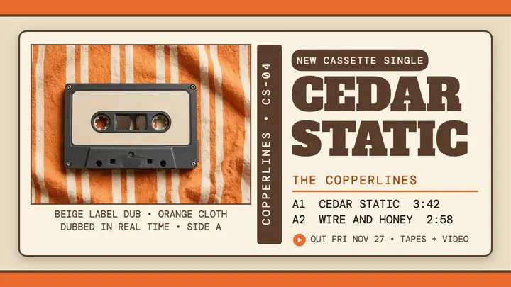 Cedar Static cassette single thumbnail template