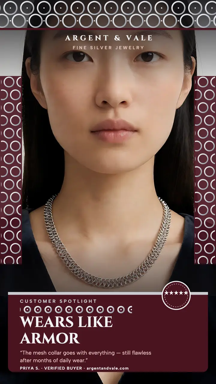 Argent and Vale mesh spotlight story: customer spotlight story template