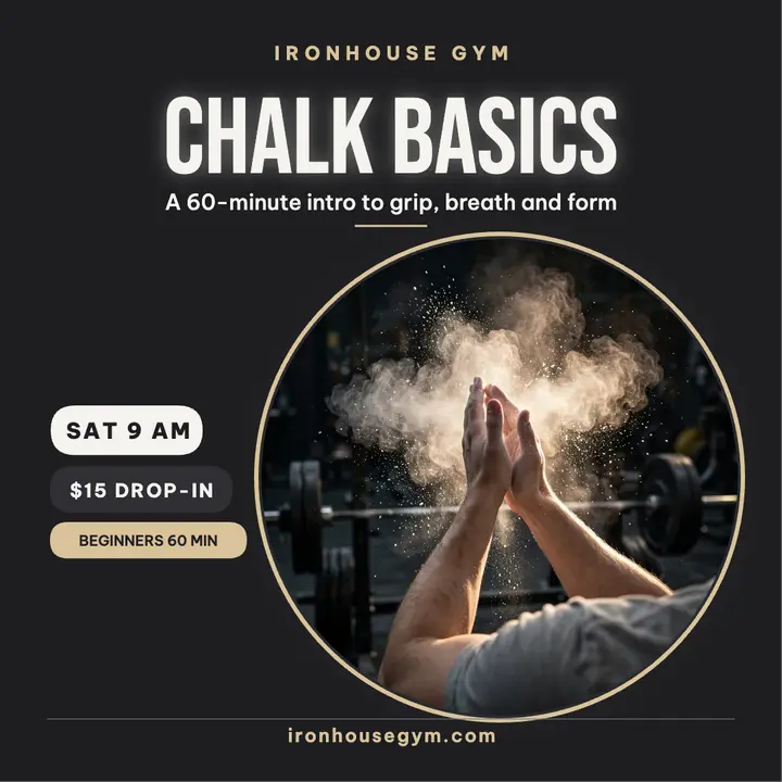 Ironhouse Chalk Basics class post template