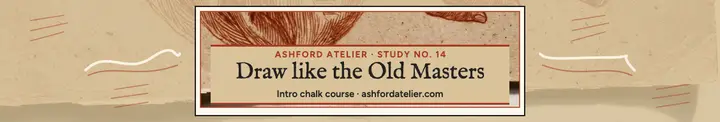 Ashford Atelier chalk study cover template
