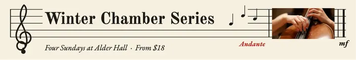 Chamber concert staff line cover template