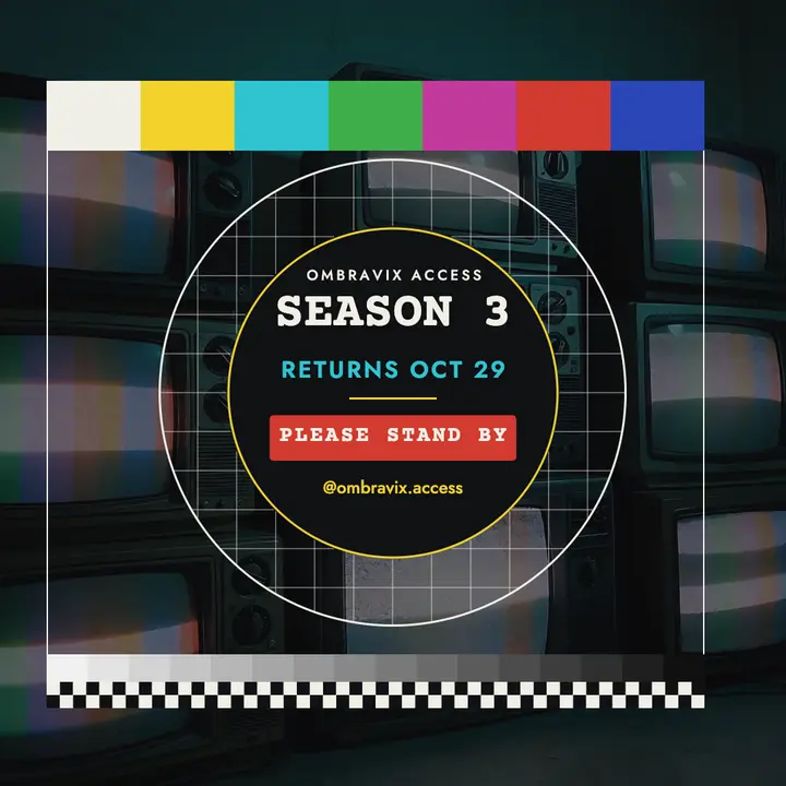 Ombravix Access season 3 returns, test card post template